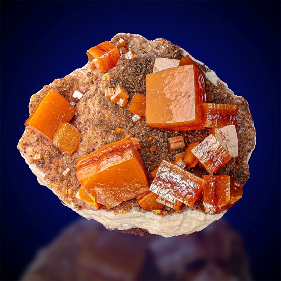 Wulfenite-Ahumada Mine | Los Lamentos | Chihuahua | Mexico